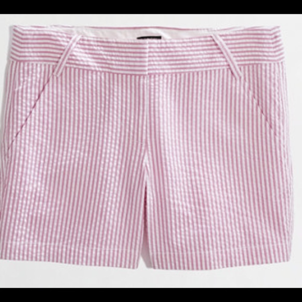 J. Crew Seersucker Shorts SZ 0
